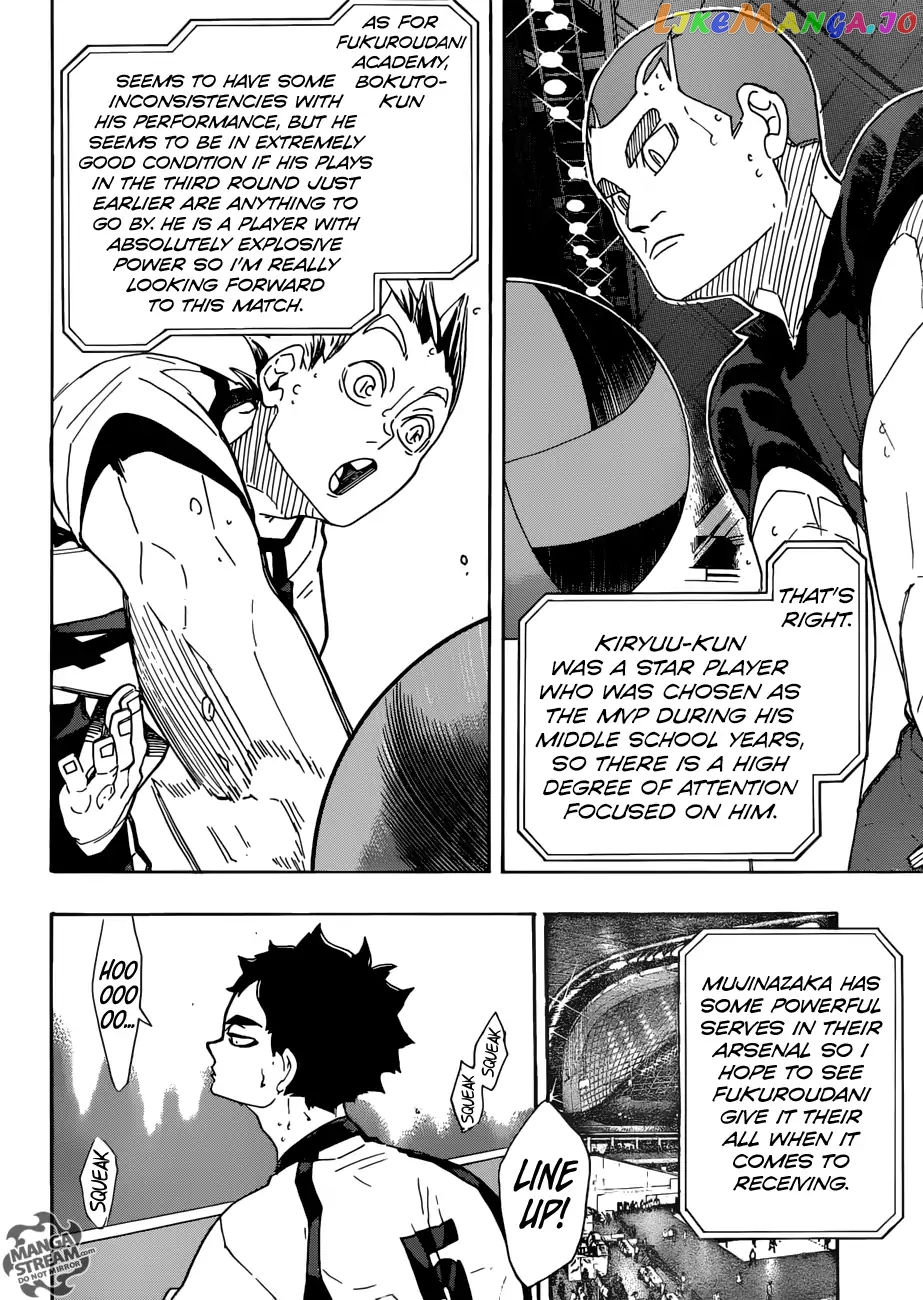 Haikyuu!!, Chapter 328 image 03